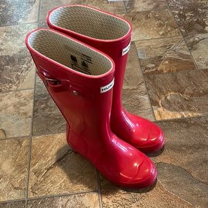 Girl’s Hunter Rain Boots Size 2